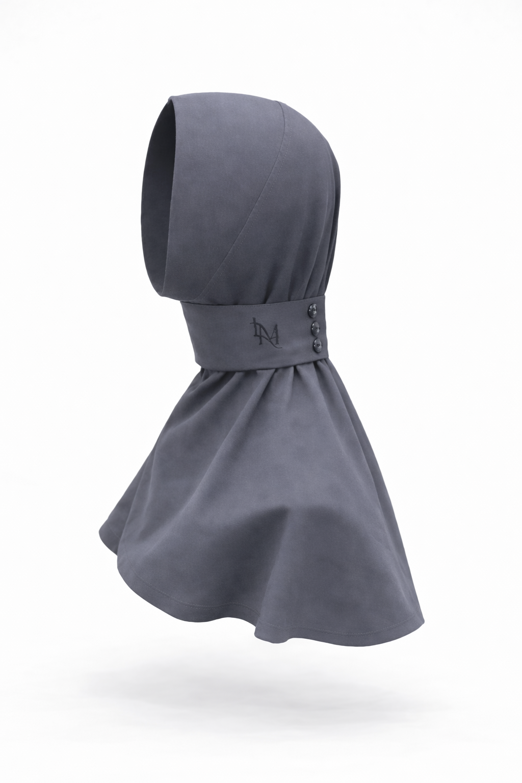 Instant Hijab Jersey Gray