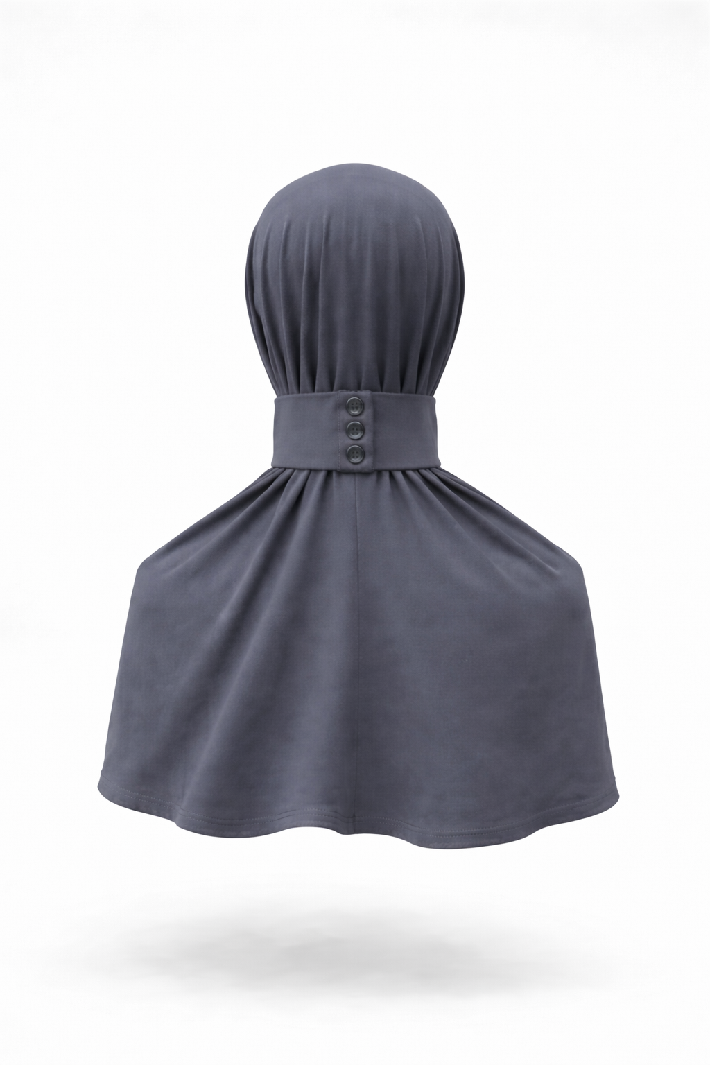 Instant Hijab Jersey Gray
