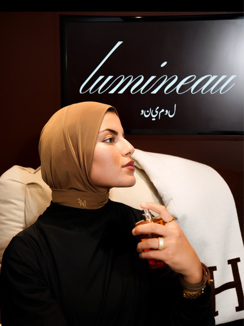 Woman with the perfect instant hijab